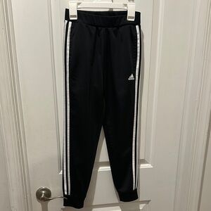 Adidas Kids Black Track Pants